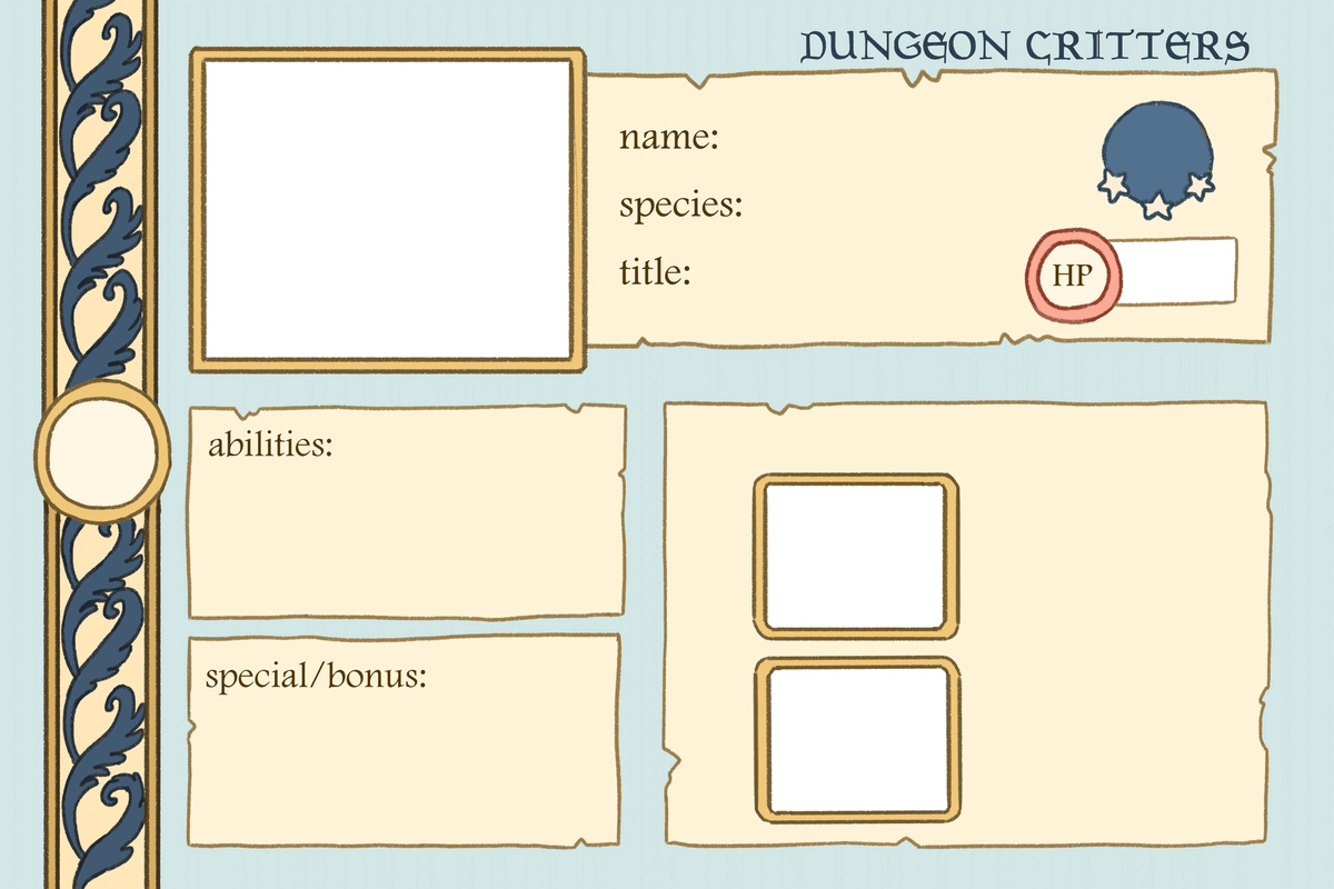 https://t.co/Dk077Jj3Ny there's no pages up on the website yet but be sure to check out the cast page! We made blanks too, if you wanna make one for yourself/your pet/your fursona/etc!