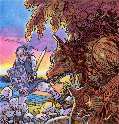 the sprites were so non-literal in so many ways, you had to really take them in your own direction, and it wasn't like contradicting the actual forms in the game b/c you were looking at symbols basically. the low fidelity really lent itself to imaginative interpretation