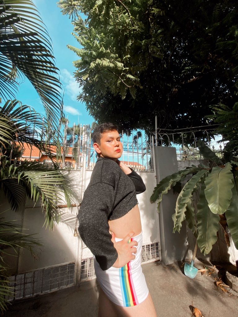 JJC_Sundae's tweet photo. (IG saw it first)

Gusto ko lang sabihin that this is a huge FUCK YOU to all the homophobia and blatant discrimination I’ve faced through the years as I grew up and explored my sexuality. It does nothing but empower me even more to be who i am. 

HAPPY PRIDE MGA MAHAL 🏳️‍🌈🏳️‍🌈🏳️‍🌈 https://t.co/rfAb9mAh98