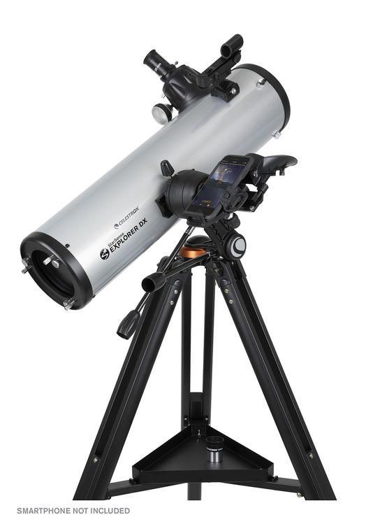 MileHighAstro's tweet photo. Finally back in stock, the StarSense Explorer 130 DX! These are really fun telescopes that use the camera on your smartphone to guide you to the best night sky objects. We were surprised how well the app even works in light polluted locations!

#astronomy https://t.co/fB3M6tkXUN