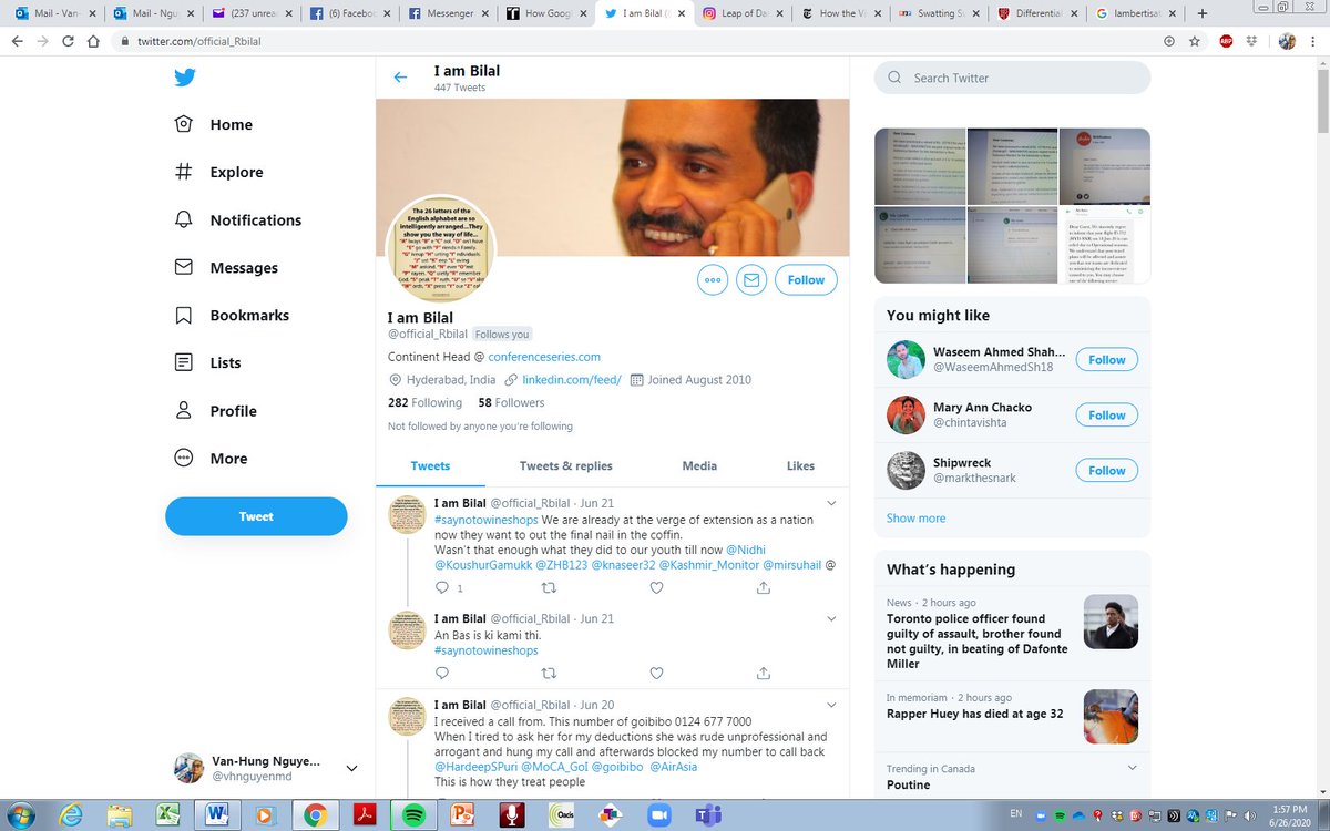 VHNguyenMD's tweet image. Take so much energy to delete invitation from #PredatoryJournal and #FakeConference.

Beware of who are following you. 

🚨❌🙅‍♂️👉conferenceseries DOT com