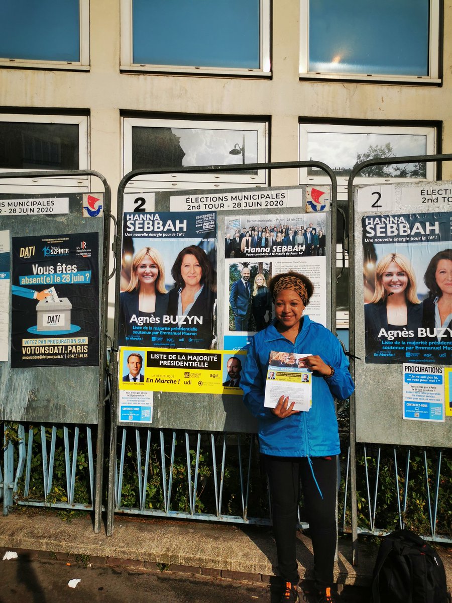 InfostoutParis's tweet photo. 🇨🇵🗳️ #JevoteHannaSebah #LaREMParis16 #AvecAgnes @agnesbuzyn #Municipales2020 #LaREMParis https://t.co/naefdkmrjs