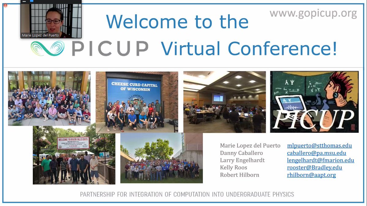 fisicamartin's tweet photo. Nice invited talk by Erik Jensen about "Distance-Learning Labs for Introductory College Physics"
First session of the PICUP Virtual Conference 2020: How to do physics labs online. 💻📈 AAPT GoPICUP
#PhysicsLabAtHome
@AAPTHQ @gopicup https://t.co/WjVhkA1e86