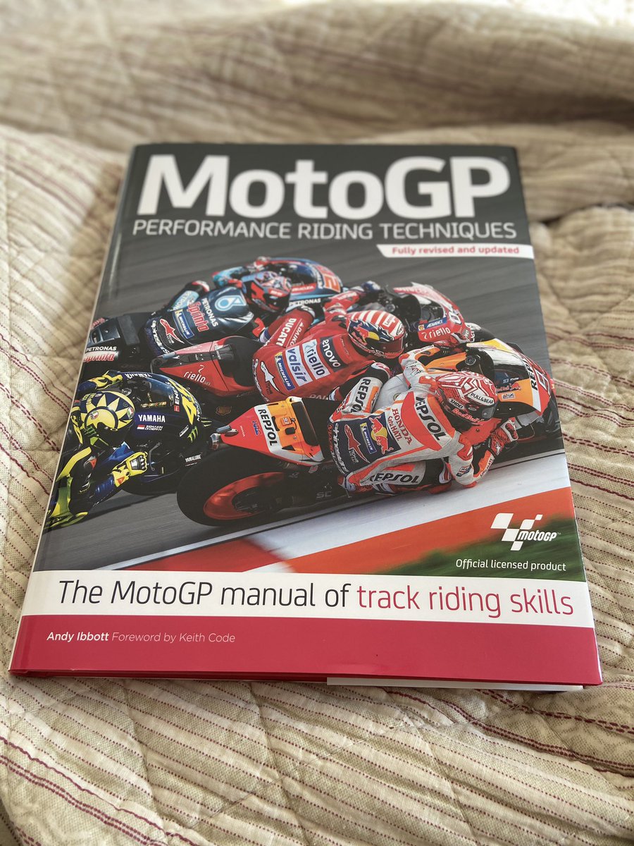Thank you <a href="/aibbott/">Andy Ibbott</a> for dropping off a copy. Just settling down to read it cover to cover #MotoGP