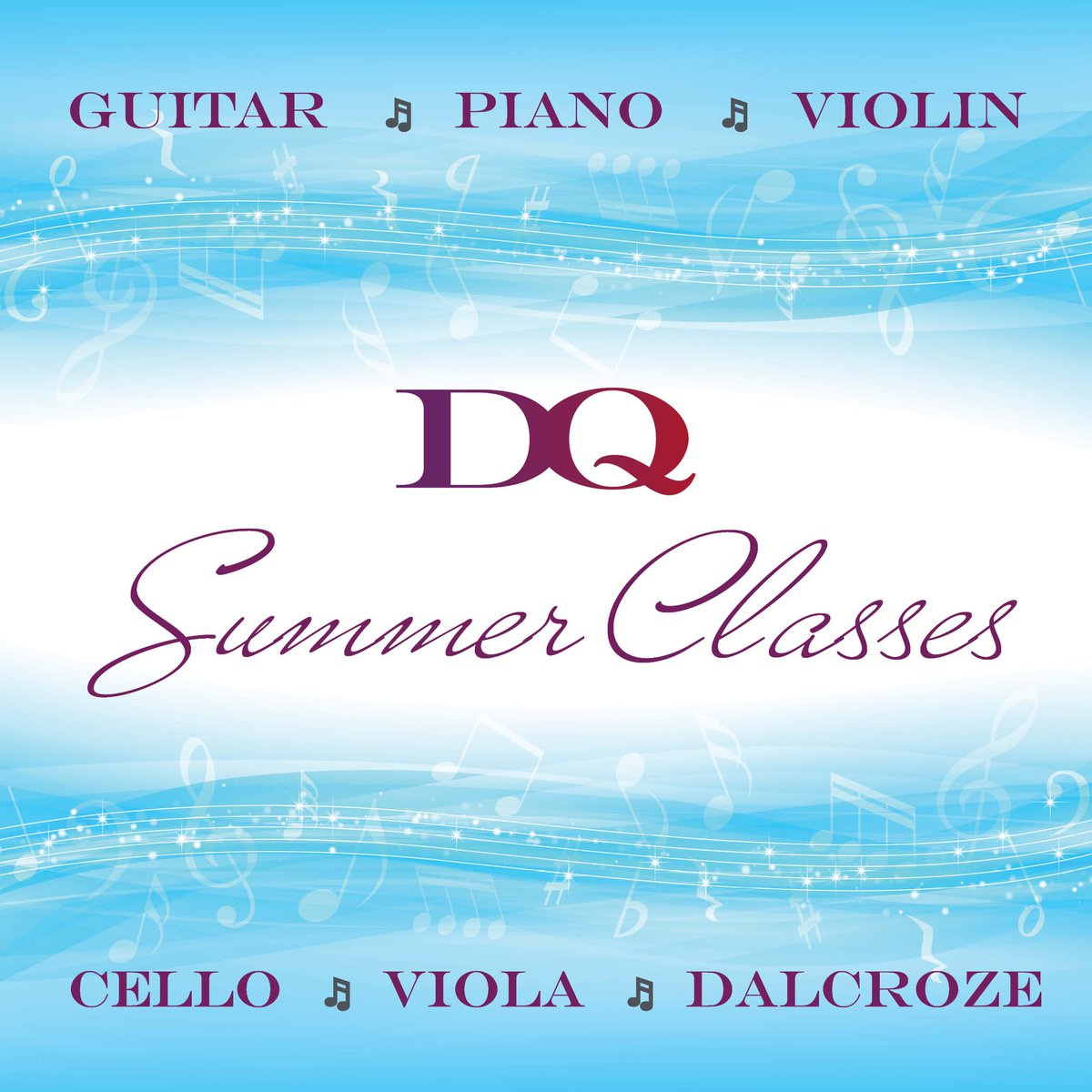 New Online Summer Classes! A range of offerings includes instrument classes for beginning students &amp; Musicianship classes. Special classes for adults feature piano master classes &amp; “What’s up with Beethoven?” Visit diller-quaile.org or email JPakhomov@diller-quaile.org