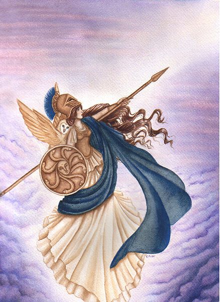 Whether Athena is part of woman's animus or anima (conscious feminine psyche), can often be told by woman's dreams. A woman who's anima identifies Athena, that is woman who is like Athena, will often dream of female sages & guides, the one who has in the animus will see a man.
