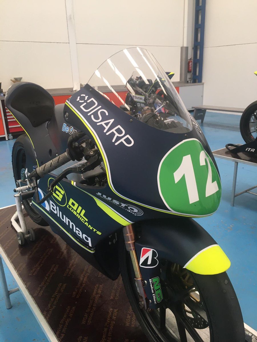 Disarp's tweet image. En DISARP estamos contentos de poder anunciar que tenemos un nuevo acuerdo de patrocinio con Llinsual HMA Racing.

Os seguiremos contando muchas más novedades! #moto3 #motogp #superbikes