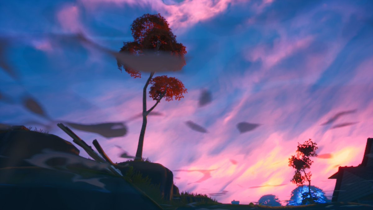 pandagrrrrl's tweet photo. Watercolor Sunset at #SaltySpring @FNCreate #FortniteSeason3 #Fortnite #XboxShare https://t.co/K4beZ1IBhh