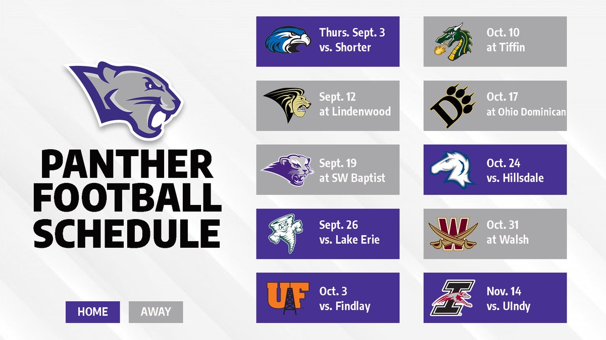 ✏️🗓️ Mark your calendars! The 2020 @kwc_football schedule is here! BREAKDOWN ▶️ bit.ly/2BEMaQj #OneTeamWesleyan