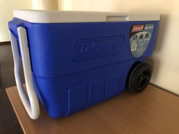 zam_loop's tweet image. Coleman Cooler Box 47.3 litres blue with wheels for sale. Call Akim on 097 123 7058.

For more: zamloop.com

#ItemsForSale #StayInTheLoop #ZedTwitter