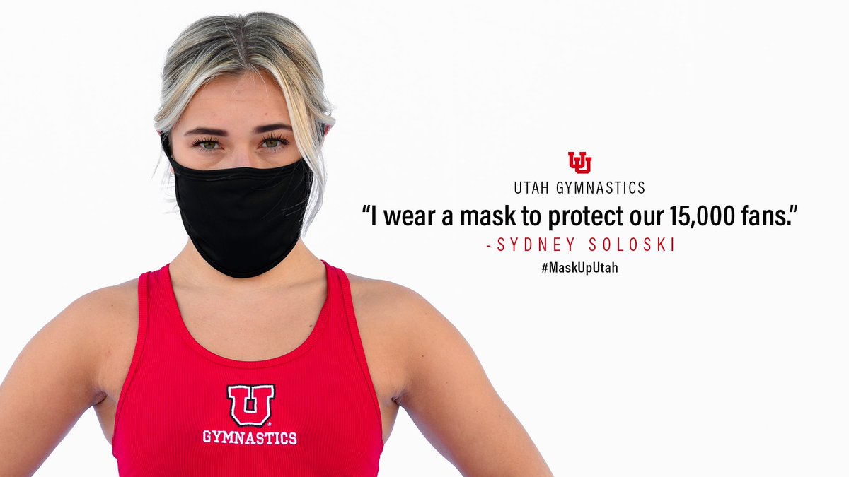 UtahGymnastics's tweet image. #MaskUpUtah 😷🙌