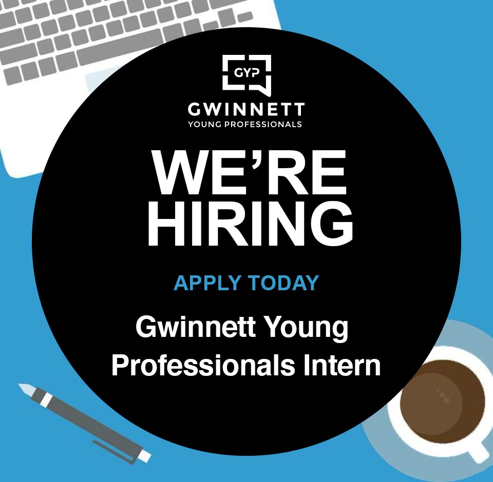 GwinnettYP's tweet photo. Would you like to learn the ins-and-outs of the @GwinnettChamber and Gwinnett Young Professionals? Apply to be our intern! https://t.co/K9HBedZkhW https://t.co/lTy1sBFluR