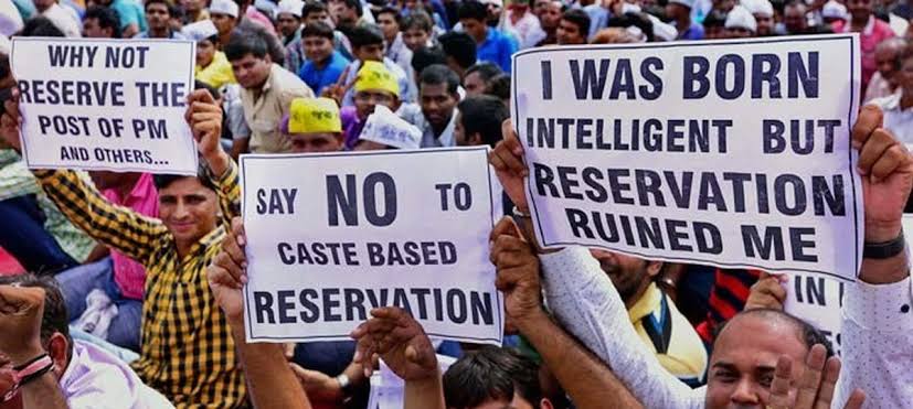 singhutkarsh798's tweet photo. #आरक्षण_की_मार_देश_बीमार  
India has Reservation since Ages that provides representation for historically and currently disadvantaged groups in Indian society in education, employment and politics. It’s needs to stop and only free education must remain. Rest should be on merit. https://t.co/eeCIOkgolE