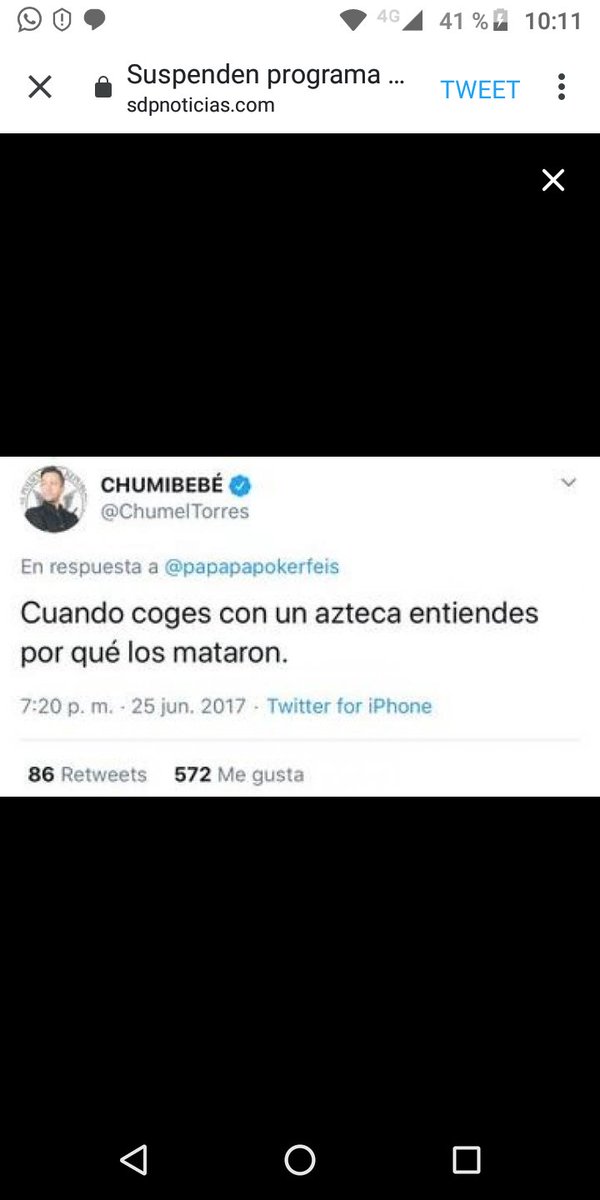 Fer01660471's tweet photo. @AgriaCara @AToDi24 @FrankieVillaMx Jajajaja. El tlatoani!!
Compa y la educación superior que dijiste para educar  a los tontos dónde quedó!! Usas un nombre de orígenes de México, para insultar a otra persona!!!
Educación de quién tines!! https://t.co/n3wEnfqucN