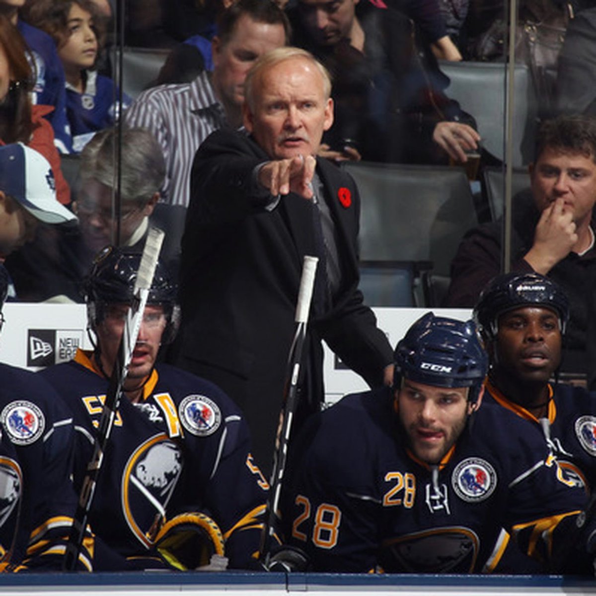 goldeknights's tweet photo. M&amp;M Transaction Alert: The team has hired Lindy Ruff to serve as the head coach. Alain Nasreddine will be demoted to Assistant head coach. Tuff served as the New York Rangers head coach for the last 3 seasons. #NJDevils https://t.co/Qgi82P1jG1