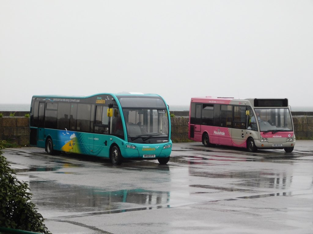 loypass_SCCar's tweet image. #TurnbackSlideing 🚍🏖 Weather the storm, Solos.

If a holiday's worth getting to, it's worth getting to right.
My next holiday - whenever that is - will be by sustainable transport as always. 🚄🚌

Back to Penzance one day lads.
9 Sep 2019. @by_Kernow #optare