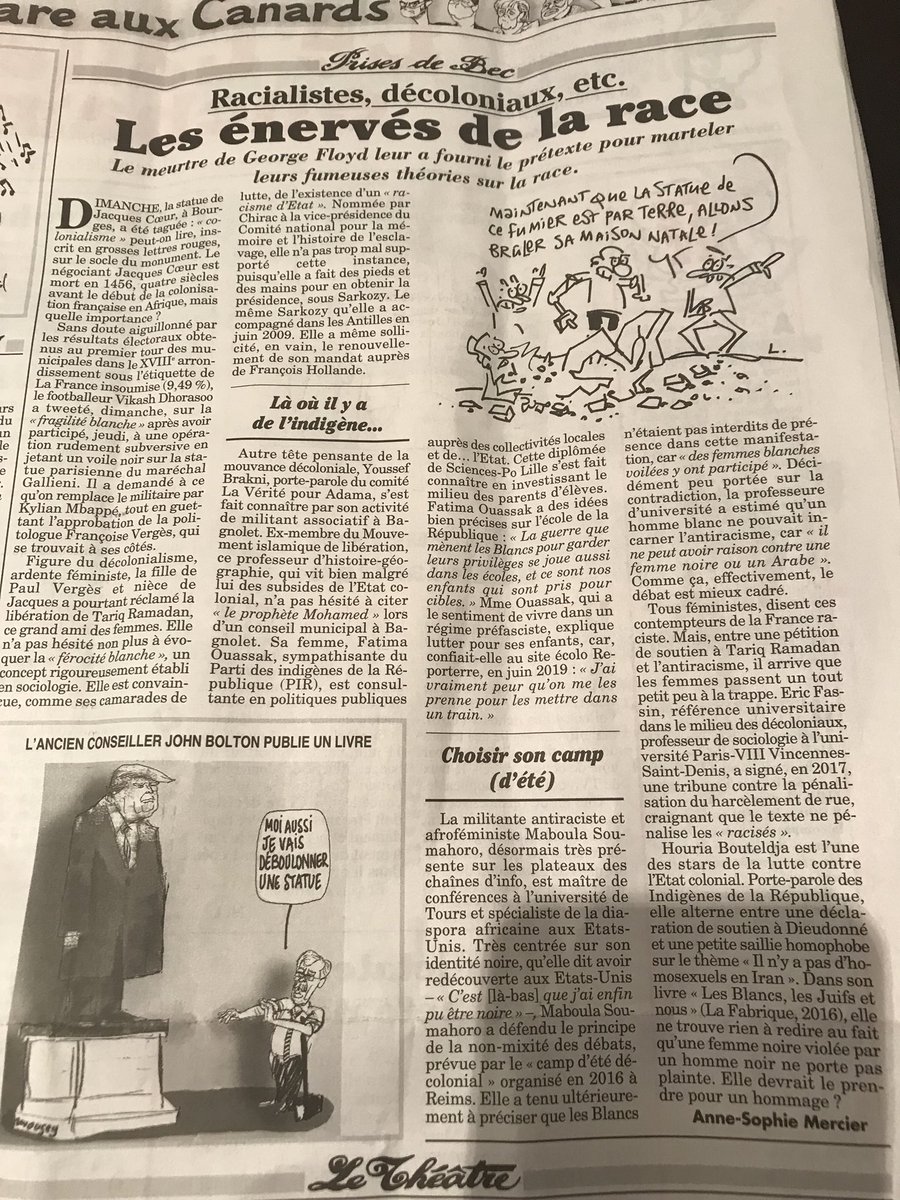 FredericEncel's tweet photo. Bravo à A-S Mercier et au Canard de nous alerter sur ce fascisme qui vient. https://t.co/rgz9kXBGhG