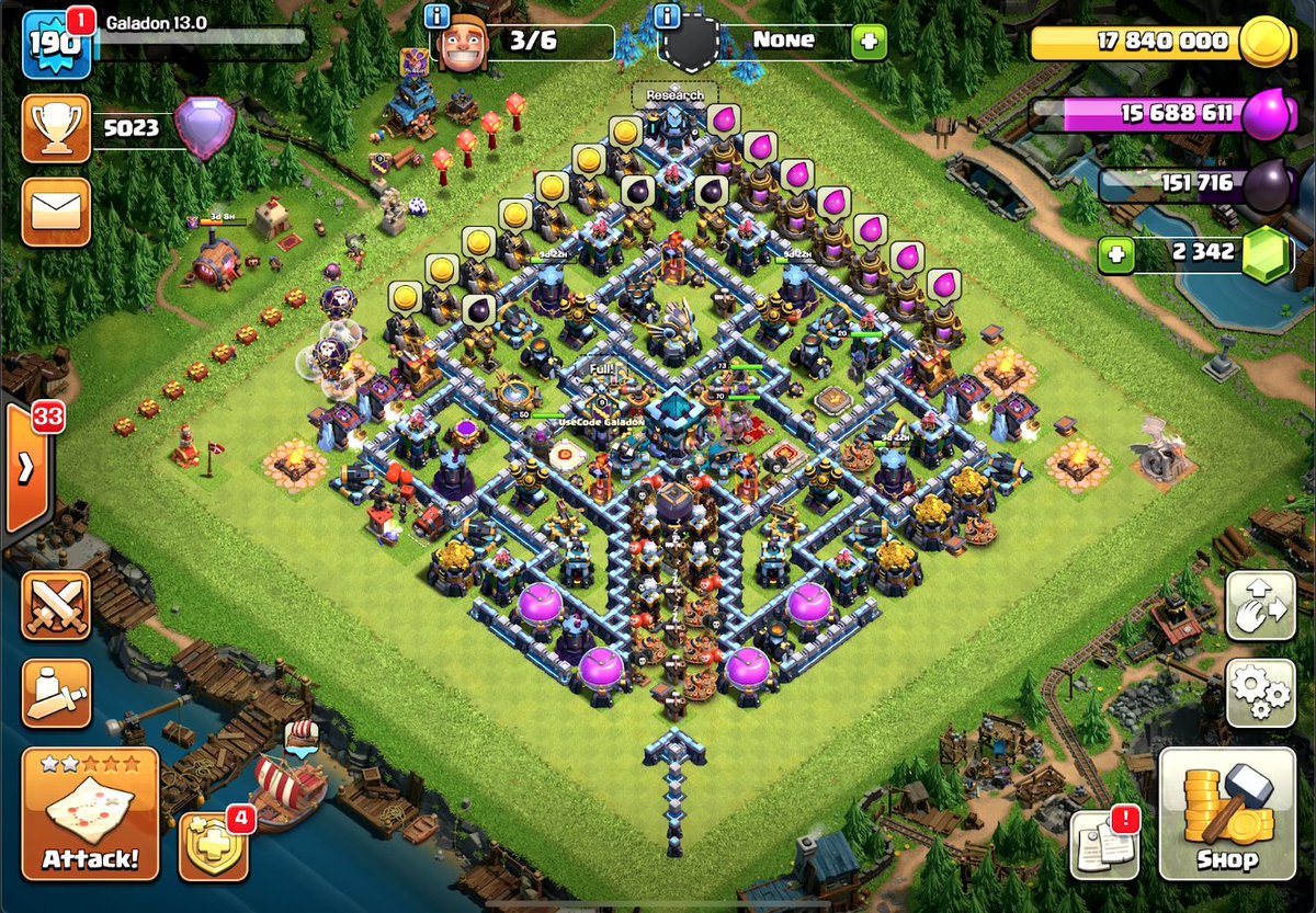 GaladonGaming's tweet image. Free Village Background Friday! (FVBF?)
TWO $10 gift cards of your choice (Itunes, GP, Amazon)
Just 
🔄RETWEET, and
✅TAG a friend who wants the background 
(and will use code Galadon, too)!
#ClashofClans #UseCodeGaladon