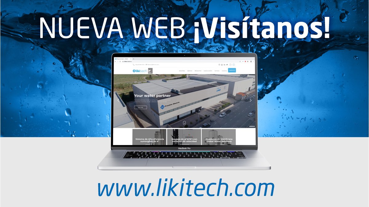 Visita nuestra nueva web likitech.com y descubre todas las novedades 2020 de #franklinelectric y #globalwatersolutions