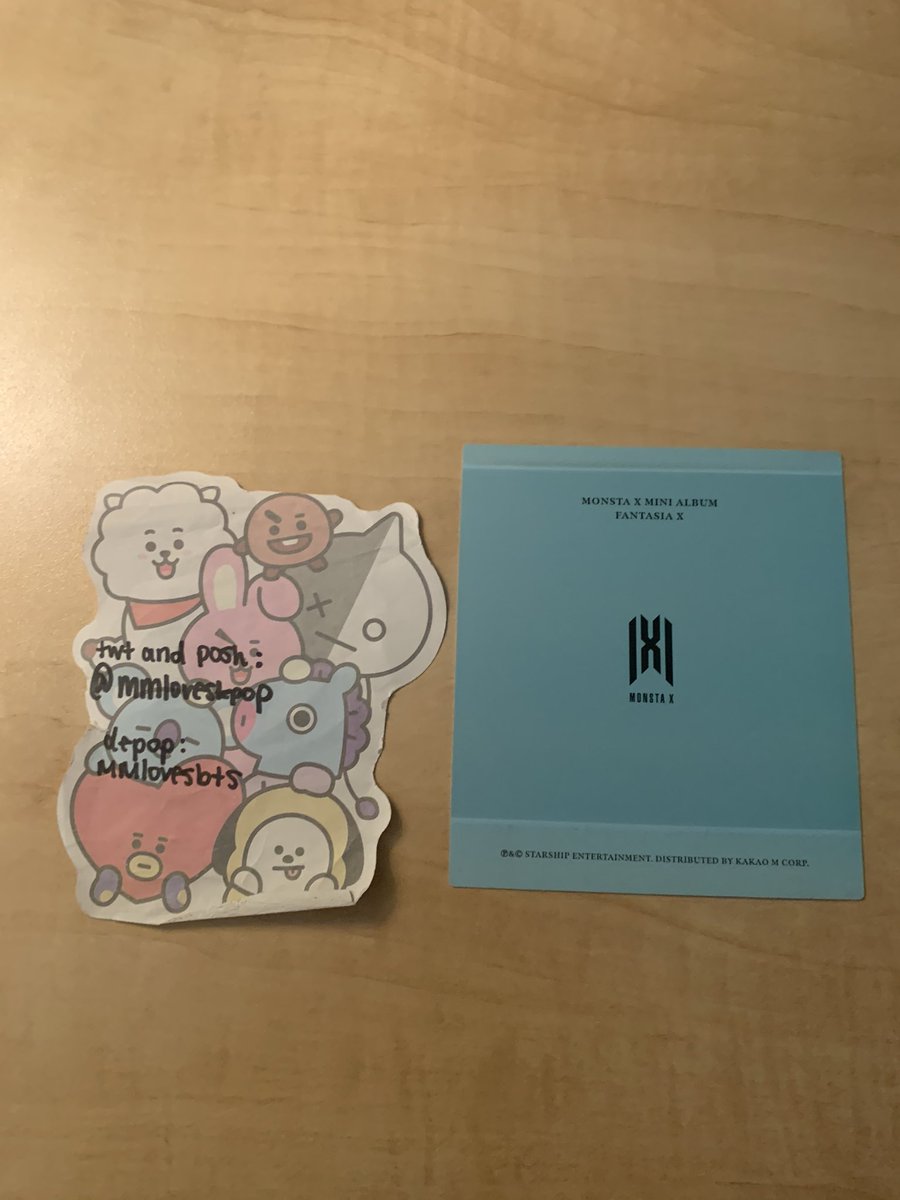 [ wtt / want to trade ]

Monsta X
album: fantasia x 
have: Kihyun polaroid 
want: Changkyun / I.M or Nct or BTS pc 💕
loc: USA
ww: No <a href="/MonstaX_Trading/">MonstaX Trading</a> @MonbebeTrading <a href="/monstaxtrade/">monsta x trades</a> <a href="/monbebeUStrade/">MONSTA X US TRADING</a> <a href="/KPOPTradePC/">KPOP SELL & TRADE PC</a> <a href="/kpoptradeusa/">photocard trade & sell</a> <a href="/kpoptrade_usa/">Iliana</a> <a href="/KpoptradeU/">KPOP TRADE USA</a>