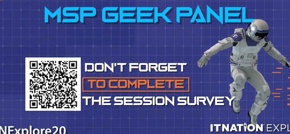BGGavin80's tweet photo. #MSPGeek panel was the best panel, @TheITNation and Cosmo showed up. #WheresCosmo #ITNExplore20 https://t.co/EFgs6ZQ94I