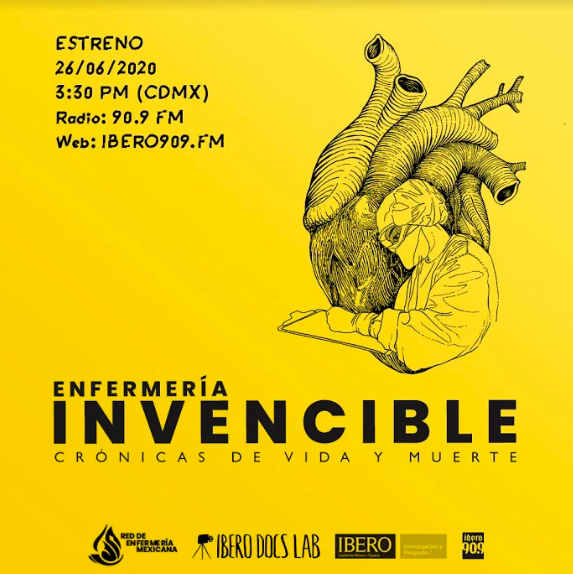 Ibero909FM's tweet photo. Hoy le damos la bienvenida al podcast "#EnfermeríaInvencible: crónicas de vida y muerte". Una producción del Laboratorio Iberoamericano de Documental y la Red de Enfermería Mexicana sobre la lucha de contra el #COVID19 @IBERO_mx 

26 de junio / 3:30 PM

https://t.co/ymwwcmgKfj https://t.co/fthUaOYElo