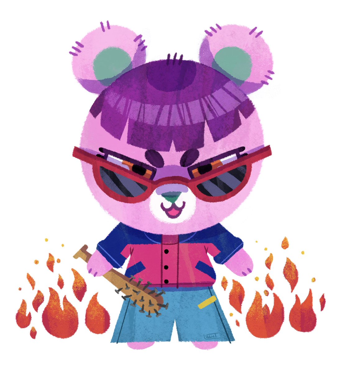 LibbieTemple's tweet photo. Hi #VisibleWoman!

I’m Libbie, a queer #kidlit illustrator finding my place in the world. I love picture books, stationary design, character design, comics, and D&amp;D. 💖 

Website: https://t.co/g35rEpvI7g
IG: @ libbietemple
Email: libbie.temple@gmail.com https://t.co/6LiaFgpmqx