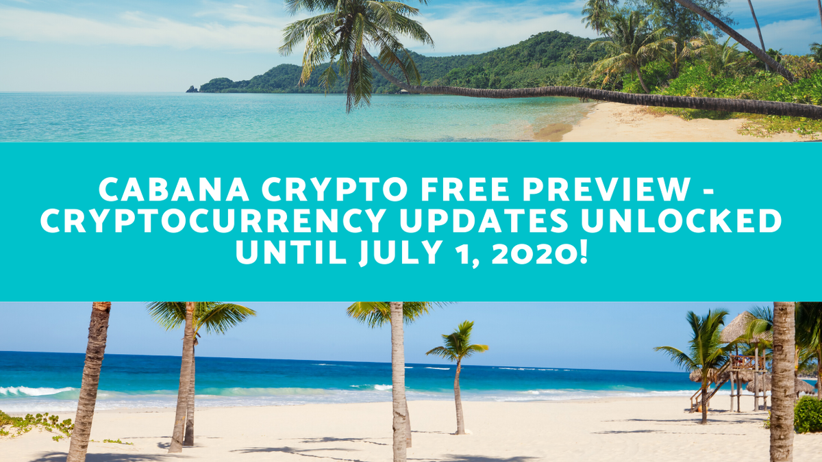 CabanaCrypto's tweet photo. Through the end of the month, view all of our unlocked #cryptocurrency news &amp; analysis! #Crypto updates, fundamental analysis, TA, as well as Q&amp;A and chart requests for our VIP Lounge guests.
Details here:
https://t.co/AxThJKl8XN
$BTC $ETH $LINK #Bitcoin #BTC #Ethereum https://t.co/cUq19LQgeP