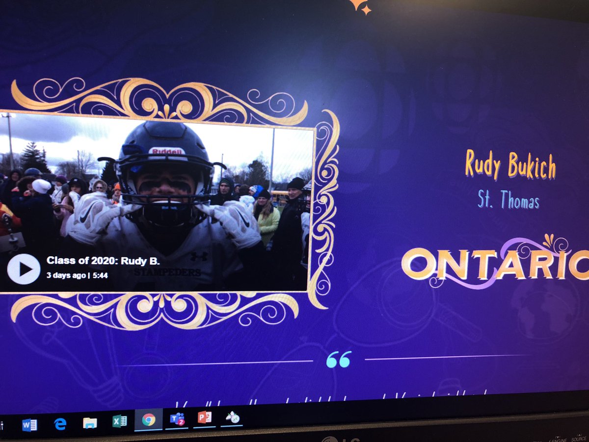 ParksideCI's tweet photo. Go to https://t.co/lsFphKNhY7 to see messages from Tyler and Rudy, as well as other grads across Canada  - @CBC asked for messages from grads to grads @TVDSB #graduation #gogold4grads https://t.co/AN5lRHIKQa