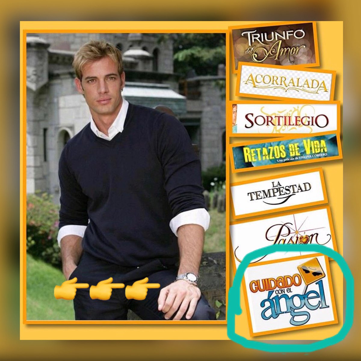 He’s Back......
Watch Now on Univision tlnovelas
My favorite Novela.....
#CuidadoconelAngel #CCEA
<a href="/willylevy29/">William Levy</a> #WilliamLevy