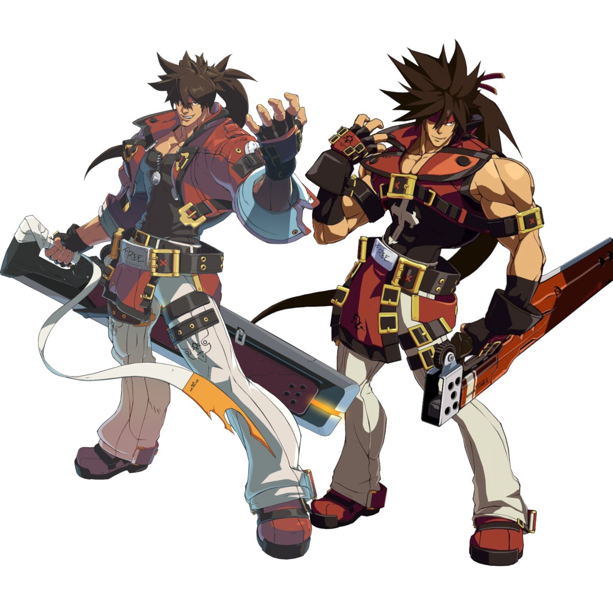 Guilty Gear Strive VS Xrd side-by-side comparison Which game's charact...