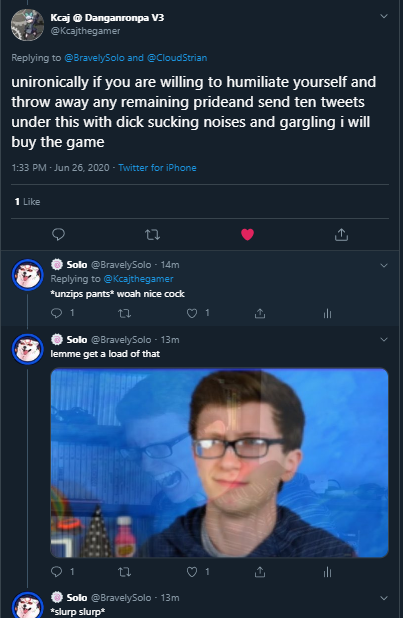 BravelySolo's tweet photo. best cock ive sucked yet! https://t.co/hqudpzlsKL