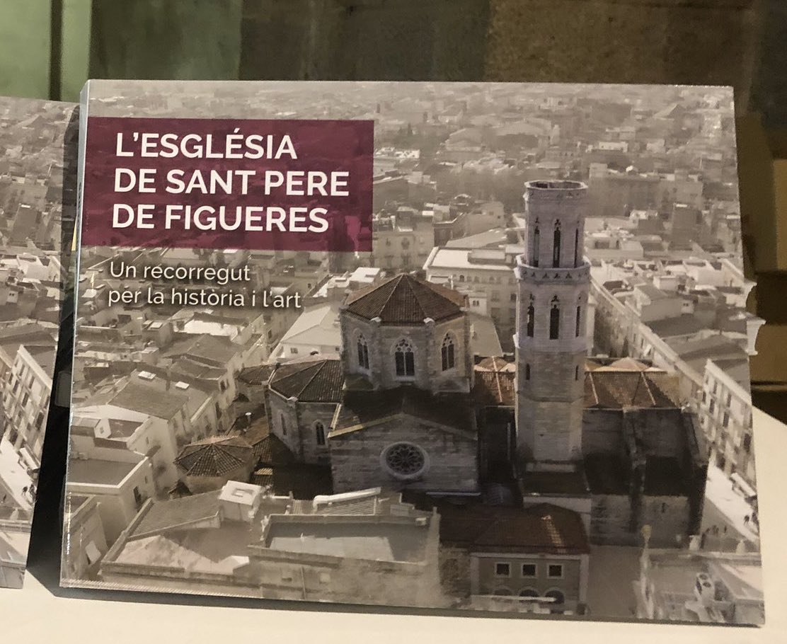 Goig de presentar el llibre del mil·lenari de Sant Pere de #Figueres (fotos <a href="/tramuntana_tv/">Tramuntana Televisió</a>)