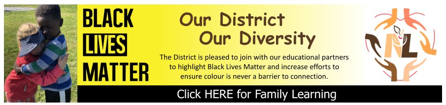 NLSchoolsCA's tweet photo. Pleased today to launch a new resource to our #nlschools communities.
Black Lives Matter: A Conversation Guide for Families has been developed w/ @sharingcultures &amp; @ANC_of_NL to introduce an important conversation to your homes.

Visit: https://t.co/sxP37PBTD4 for details. https://t.co/G5mGytl64k