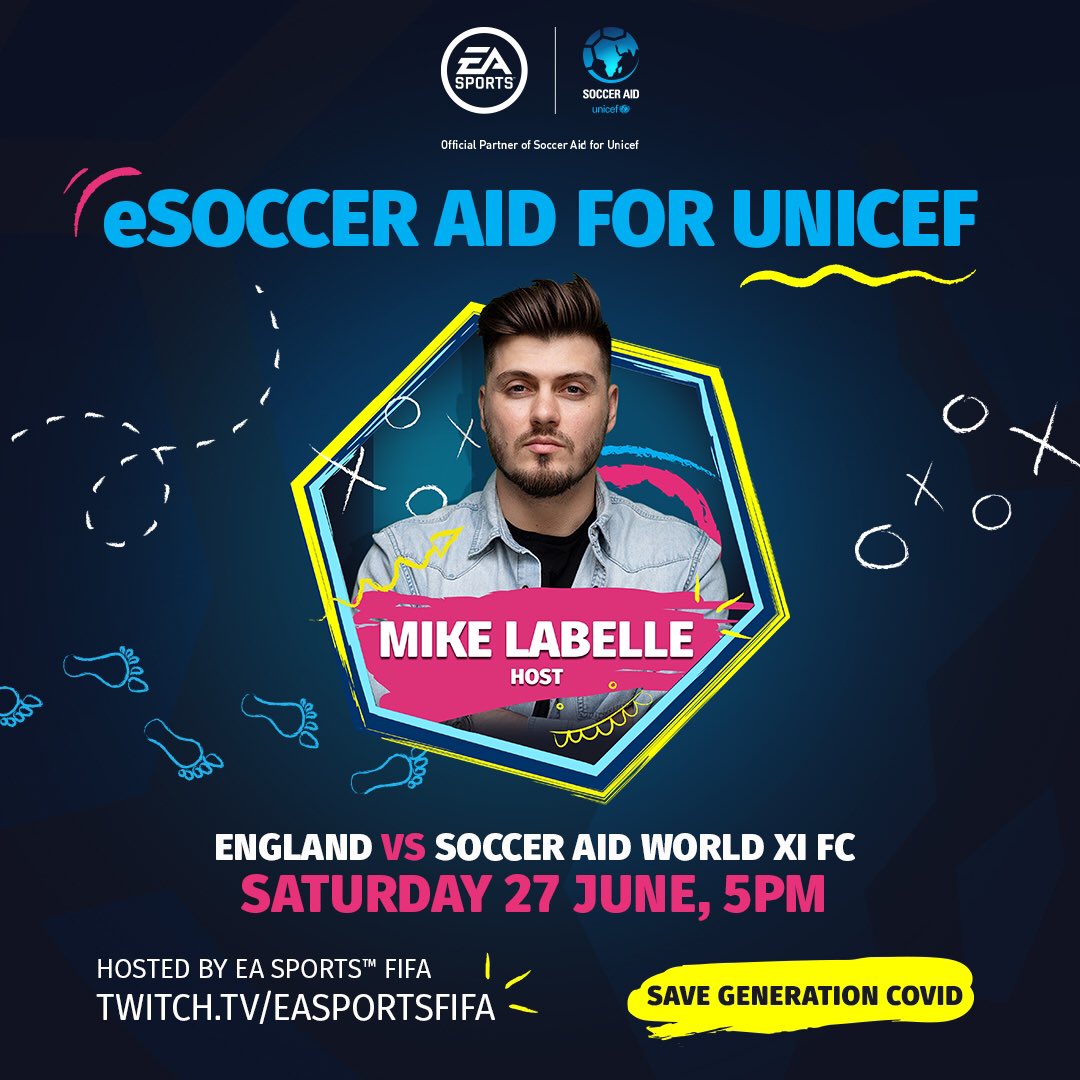 eSoccer Aid para UNICEF voltou - Site Oficial da EA SPORTS