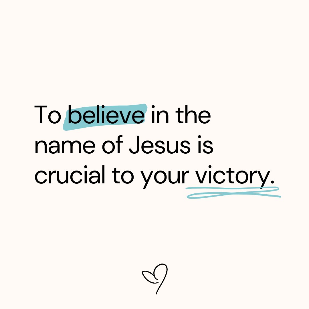 TheRealPWM's tweet photo. To believe in the name of Jesus is crucial to your victory. Believing is a choice, an act of the will that is continuous. It is “I know, that I know, that I know, that I know, so I believe”.
Sign up for Paula's #dailydevos at https://t.co/0aWVgW9seE https://t.co/elBfxQZtsI