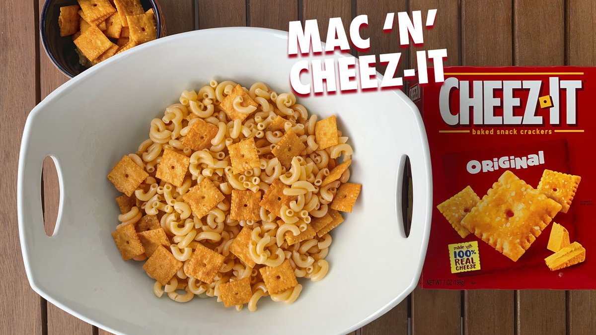 Cheez It On Twitter Finally You Can Get The Right Cheese To Noodle Ratio