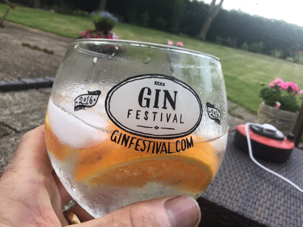 ashingfield's tweet photo. @TheTrudgians Gin &amp;Tonic in the garden for me https://t.co/0h7lbyIs5V