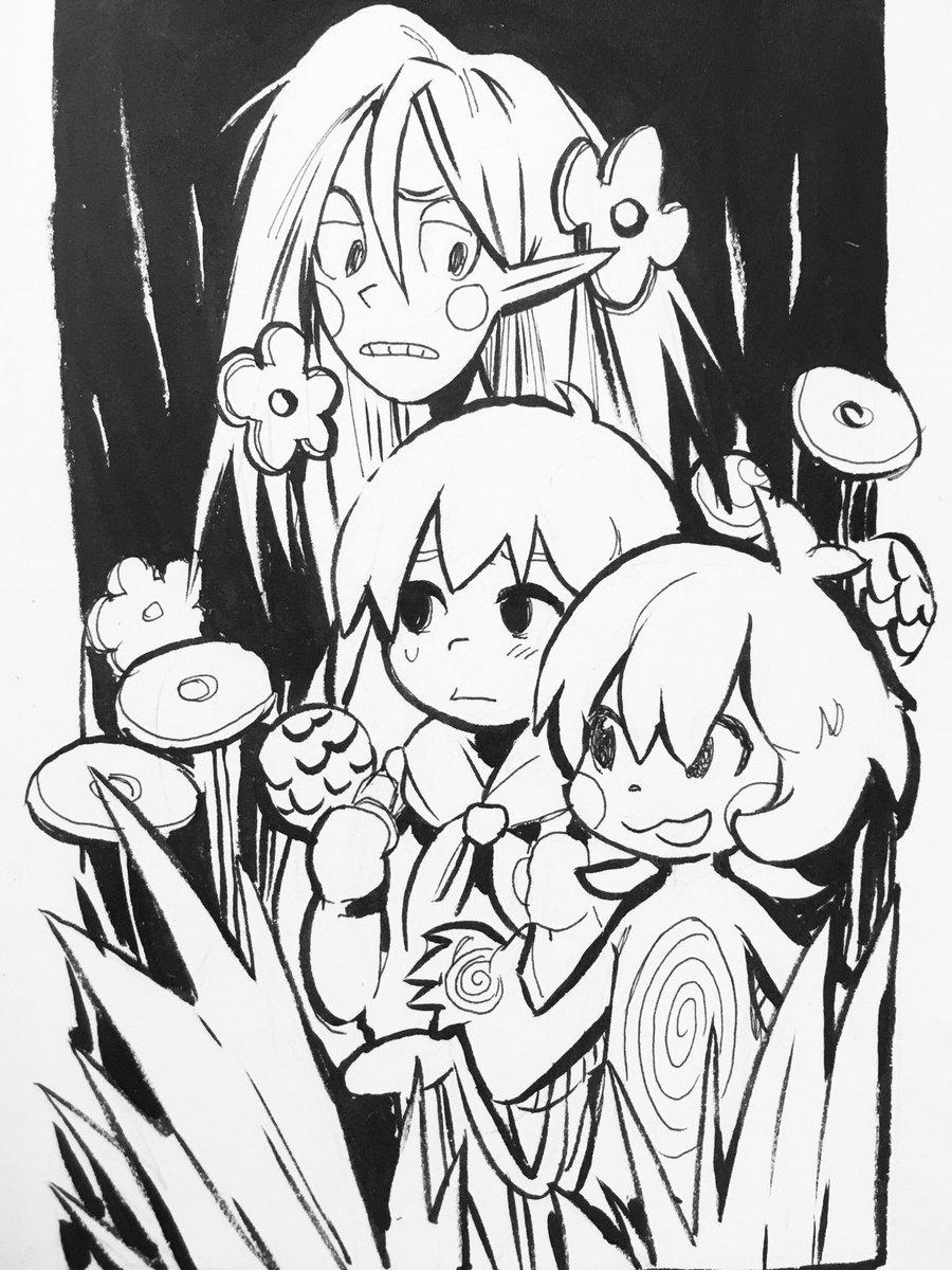 learning how to use a brush pen, it's so hard, how do people draw with these 
