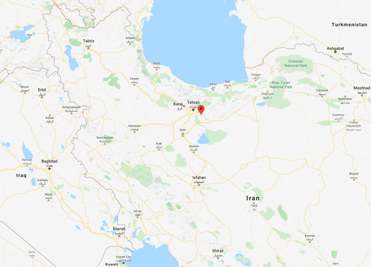  #Iran opposition NCRI:-Regime’s claim of last night’s incident being a gas explosion is a lie.-Huge blast was in an ammunition production site specifically involving ballistic missile warheads.-Parchin complex includes dozens of military factories & hundreds of buildings.