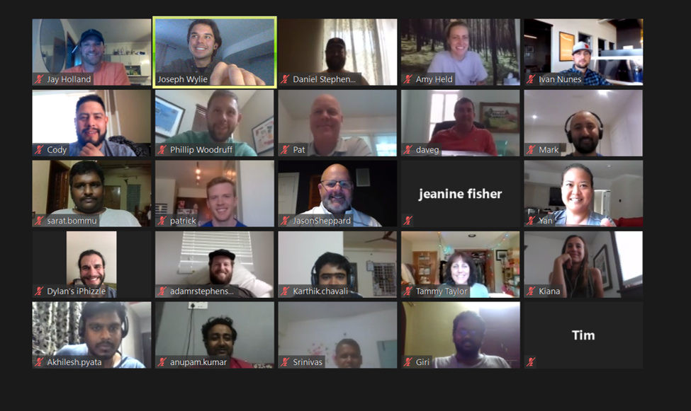 PrecisionSample's tweet photo. Happy Friday!
It was so great to get so many members of our team from around the world on one Zoom call! We have some really exciting things planned, so stay tuned.
#PrecisionSample #MarketResearch #StayTuned https://t.co/huGhvHkQHN