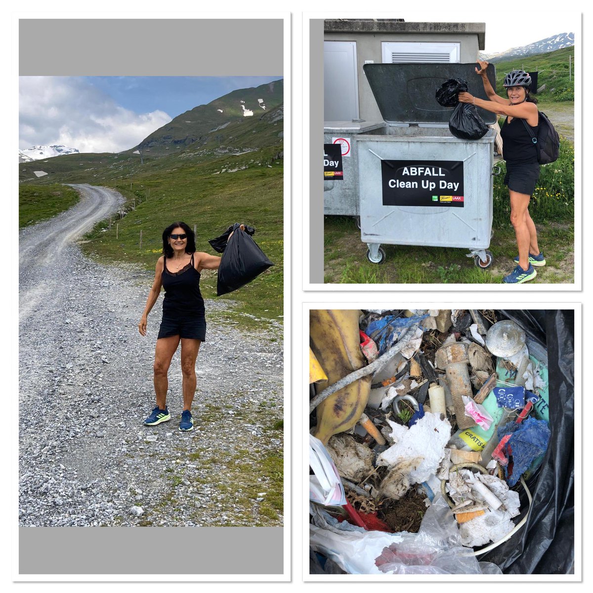 GautschiEva's tweet photo. Flims #Cleanupday unglaublich was alles fortgeworfen wird! https://t.co/R76vBX0Iha