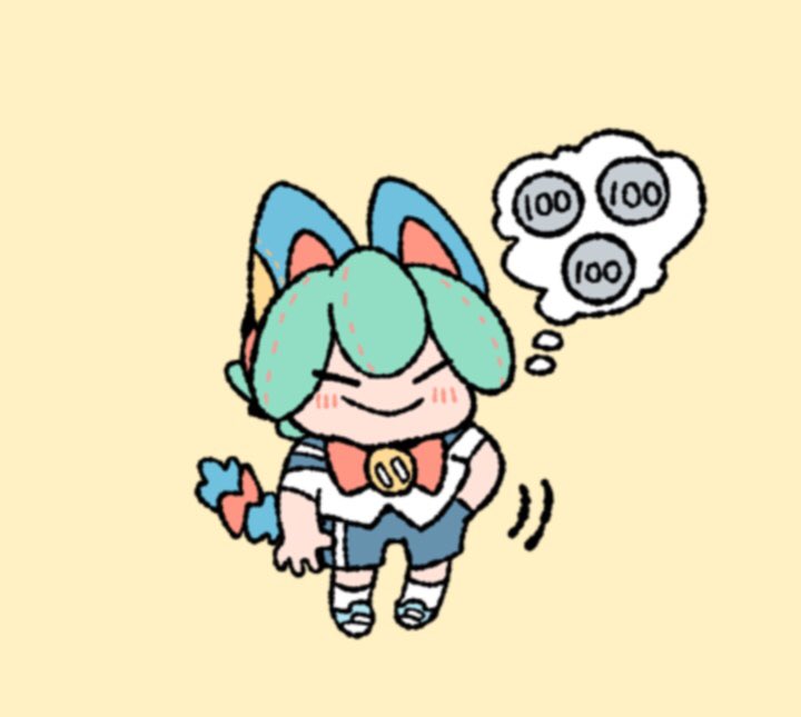 「これはポケットに300円入ってるヌコ。 」|かねこ鮭🧸GW個展🧸のイラスト