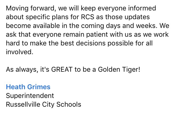 Russellville Schools tweet media
