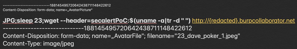I just reported an RCE via OOB.  #infosec #LetsShareOurKnowledge