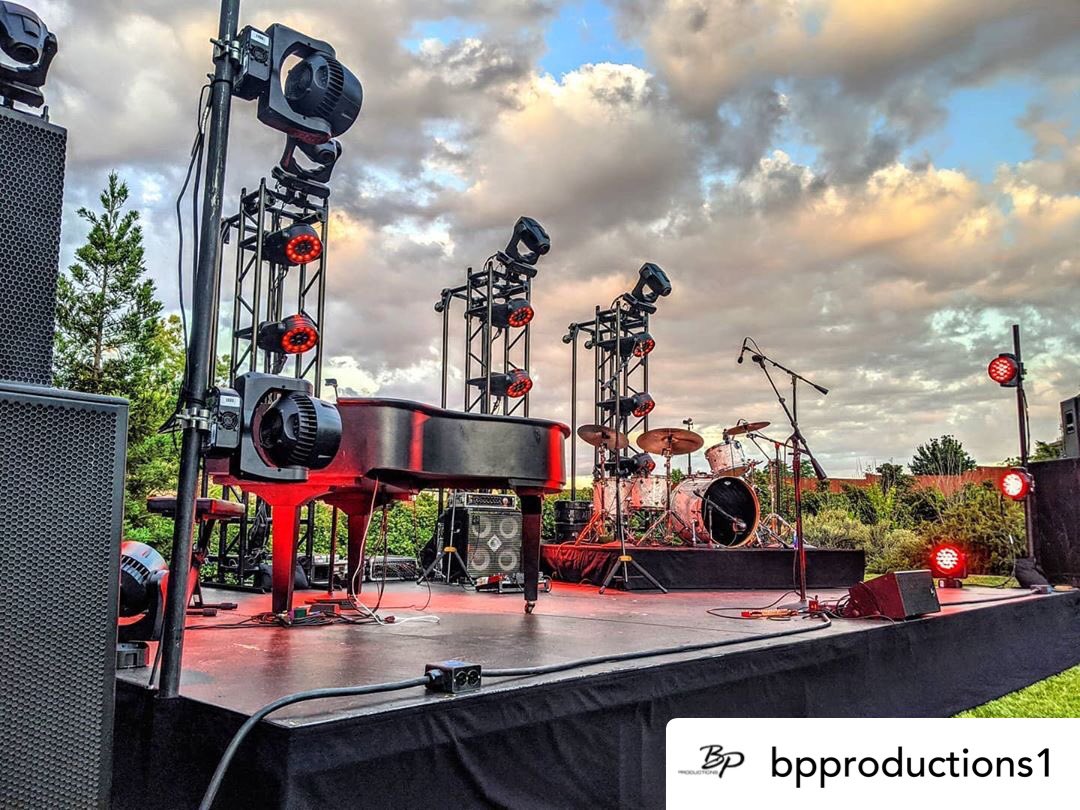 TheRobeWay's tweet photo. The team at @BPProductionsCA working on a private event with Craig Campbell TV &amp; using a #lightingdesign with @Robelighting #Spiider LED luminaires.

#therobeway #robelighting #robeintherig #bpproductions #eventlighting #concertlighting #craigcampbelltv https://t.co/pCEWb3A6nU