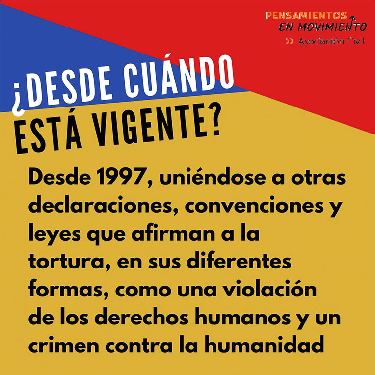 espaciosurgir's tweet photo. Pensando en nuestro presente, nuestro pasado y mirando hacia el futuro, nos sumamos al pedido de #nacionesunidas de erradicar la tortura en todas sus formas
Defender nuestros derechos humanos universales y todas nuestras libertades es seguir poniendo los #pensamientosenmovimiento https://t.co/B14arfIWO2