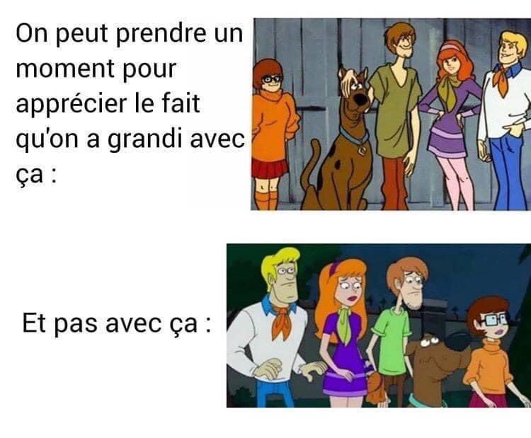 Ils ont tué la bande !
#fierdetreunvieuxconsurlecoup 
#ScoobyDoo