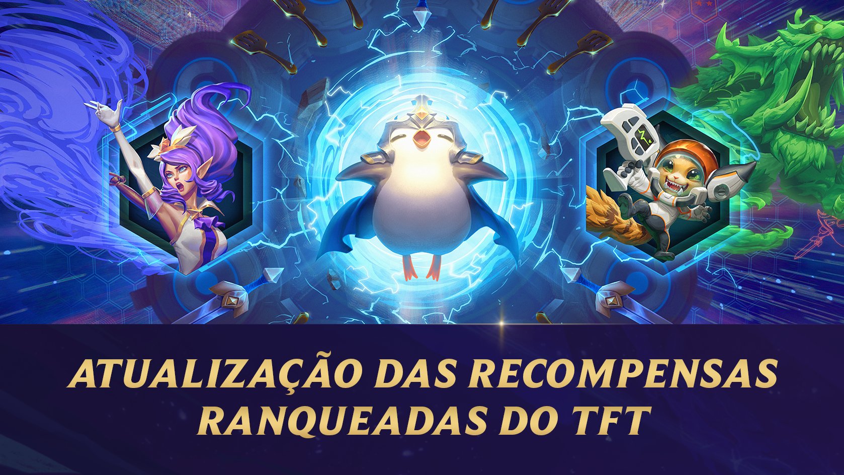 Recompensas Ranqueadas de 2020 - League of Legends