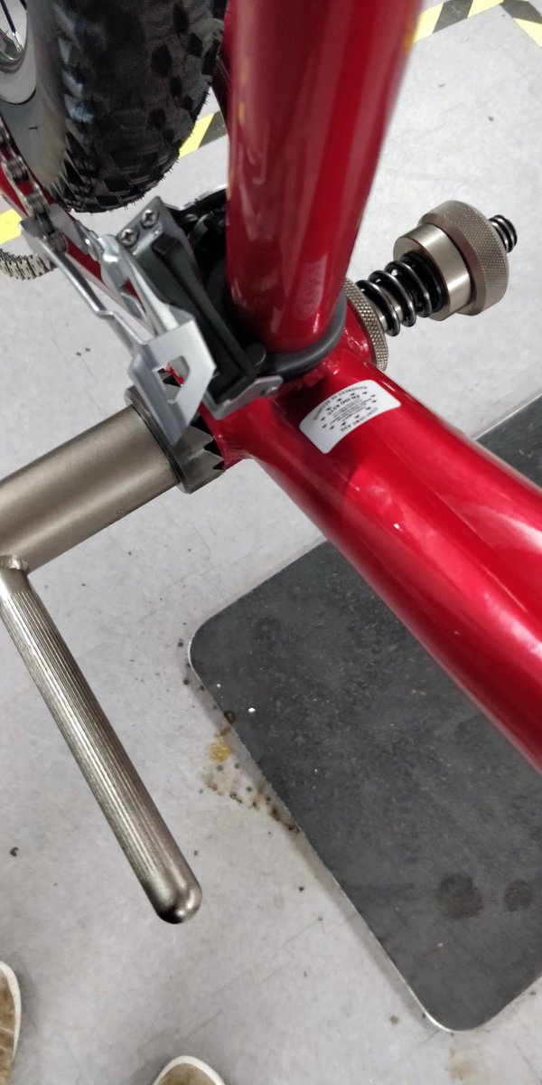 TrinityFmwks's tweet photo. After 40 years of fixing and building bikes I thought it would be worth formalising the skill set. #cytech2 #bikemechanic #trinityframeworks #lifelongpassion https://t.co/vBkBOIiIac